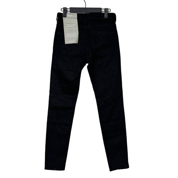 NWT Everlane The Mid-Rise Skinny Jean Black Size 25 - Picture 5 of 16